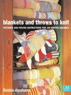 cover image of Blankets and Throws to Knit